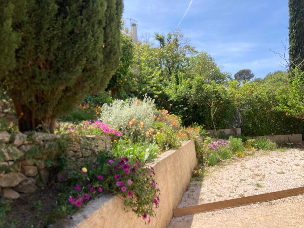 Haut De Villa Avec Terrasse Privative Jardin Et Parking Tout Pres Des Plages 土伦 外观 照片